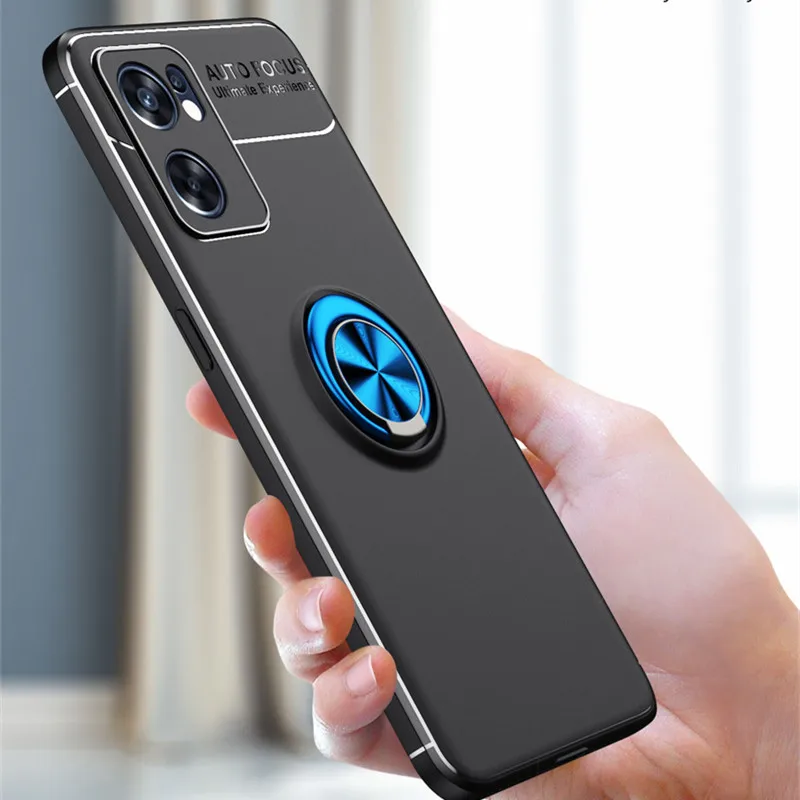 Copertura Del Supporto Per Oppo Find X5 Lite Custodia Per Oppo Find X5 Lite Capas Tpu Soft Ring Magnetico Per Cover Oppo Find X5 Lite Fundas