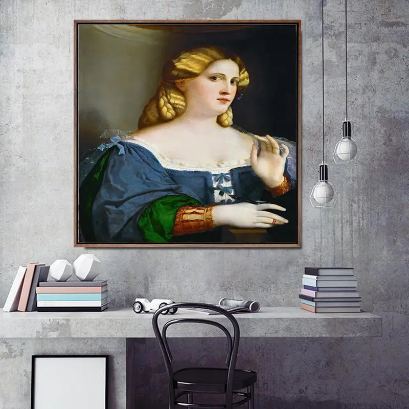 Decorazione Della Casa Di Stampa Della Tela Di Canapa Di Arte Della Parete Immagini Poster Stampe Su Tela Piazza Dipinti Italia Il Vecchio Palma Jacop