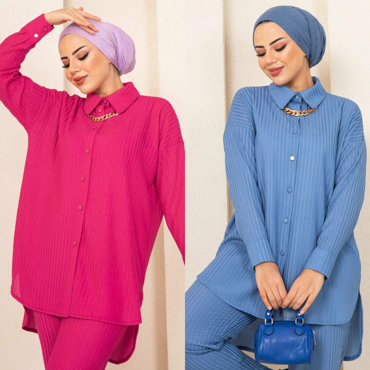 2 Pezzi Rubber Hijab Suit Turco Musulmano Lungo Donne Vestito Abaya Turchia Imposta Moda Hijab Tunica Islamica Dubai 2023 Casual Abaya Turco Musulmano