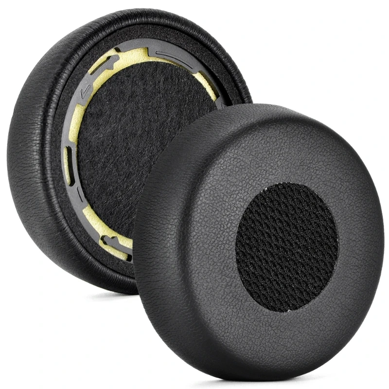 Auricolari In Morbida Pelle Per Jabra Evolve 75 75 + Manicotti Per Cuffie Auricolari Cover 40Jb