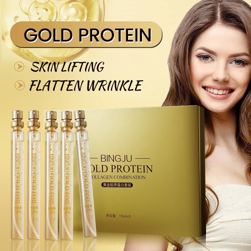 Filo Proteico Di Alta Qualità Hih Gold Liquid Lifting Set Original Active Hilos Tensores Colagen Line Thread Serum