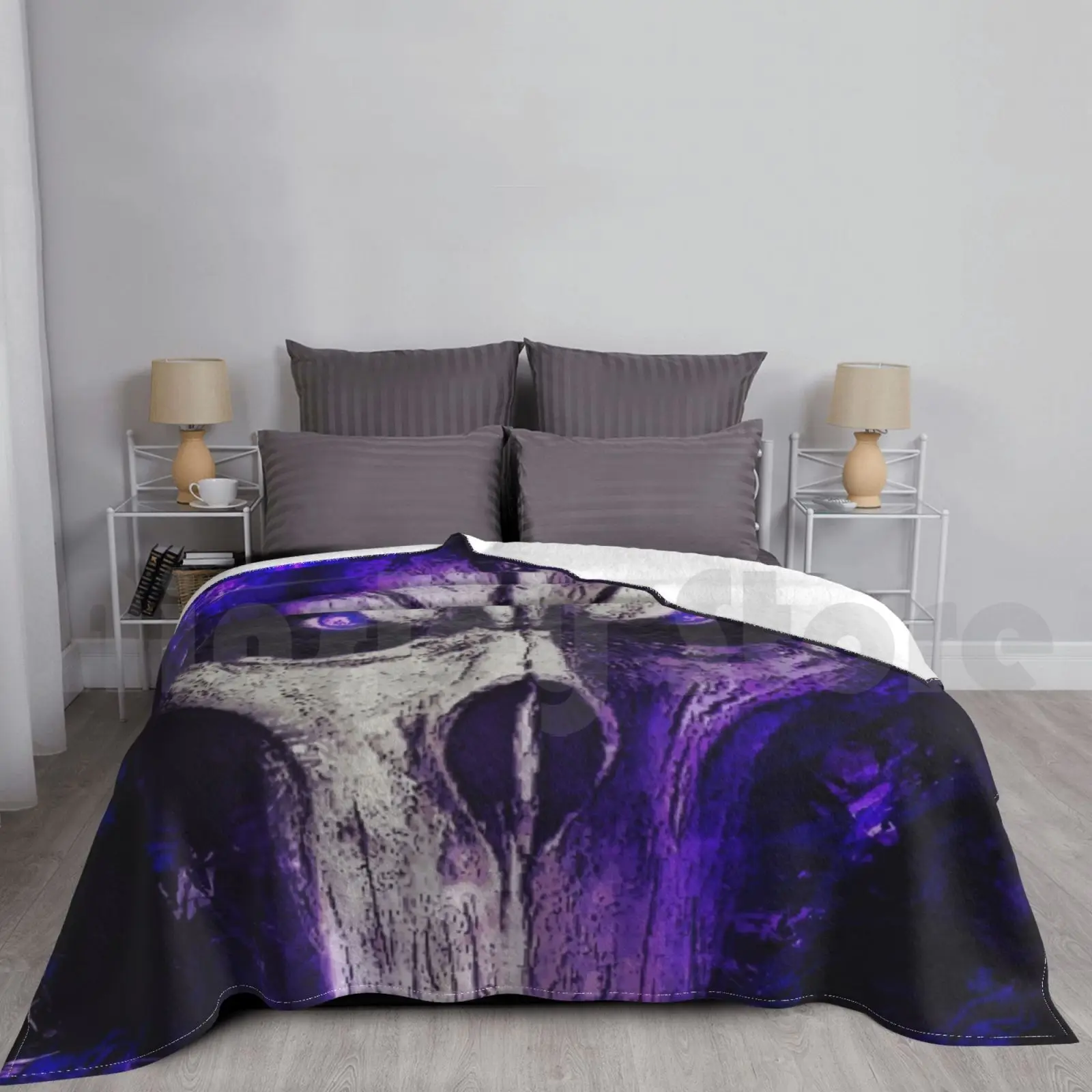Darksiders 2 Death Coperta Per Divano Letto Travel Dark Siders 2 Darksiders Darksostituts2 Death Purple