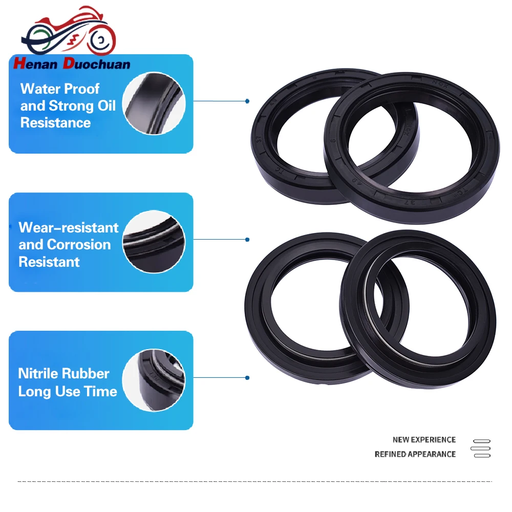 37X49X8 Guarnizione Forcella Anteriore Moto 37 49 Copertura Antipolvere Per Yamaha Xj900 Seca Xj 900 Xj900R Xj900F Xv920 Xv920R Seca Xv 920