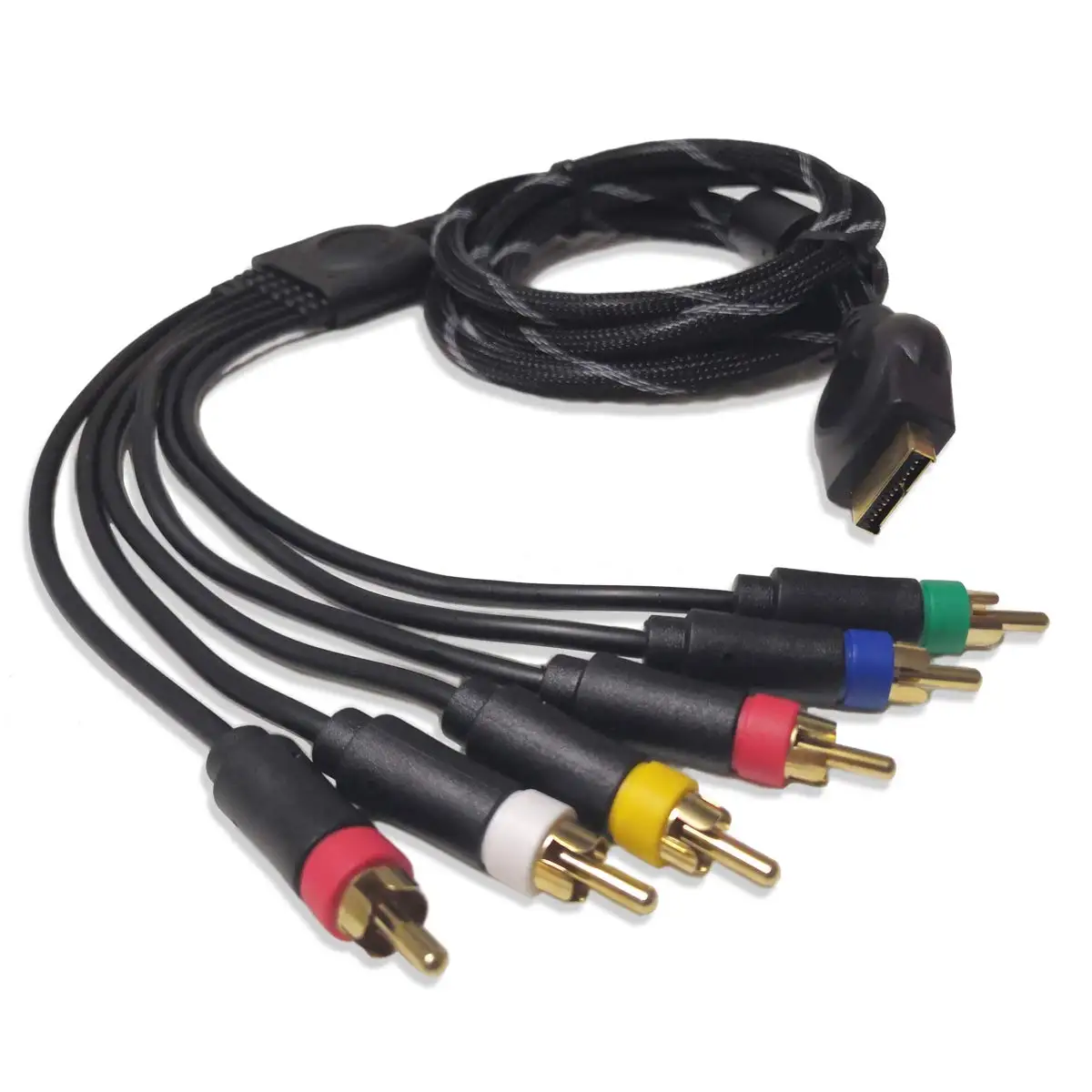 Cavo Av Component Per Ps2 / Ps3 / Ps3 Slim, Cavo Audio Video Rca Composito Multi-Out Hd Per Sony Playstation Ps3 (6 Piedi)