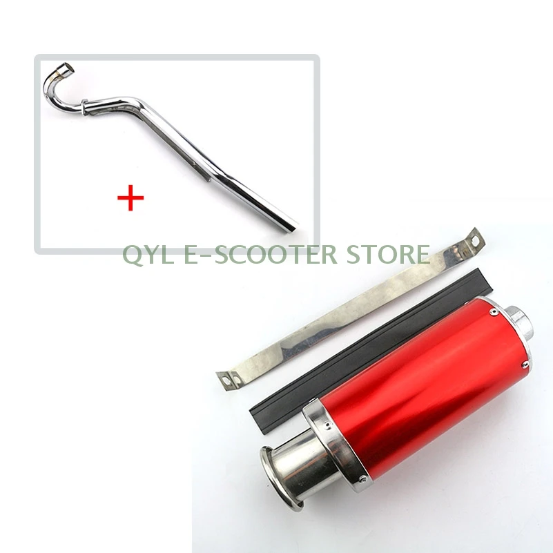 Adatto Per China Bbl Silenziatore Di Scarico Nero Silenziatore Muslimit Dirt Bike Pipe