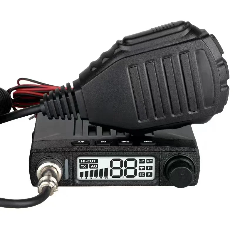 5W Cb-27 Walkie Talkie 12V/24V Ricetrasmettitore A Onde Corte Am/ Fm/ Ssb Veicolo Mouted Cb Autoradio