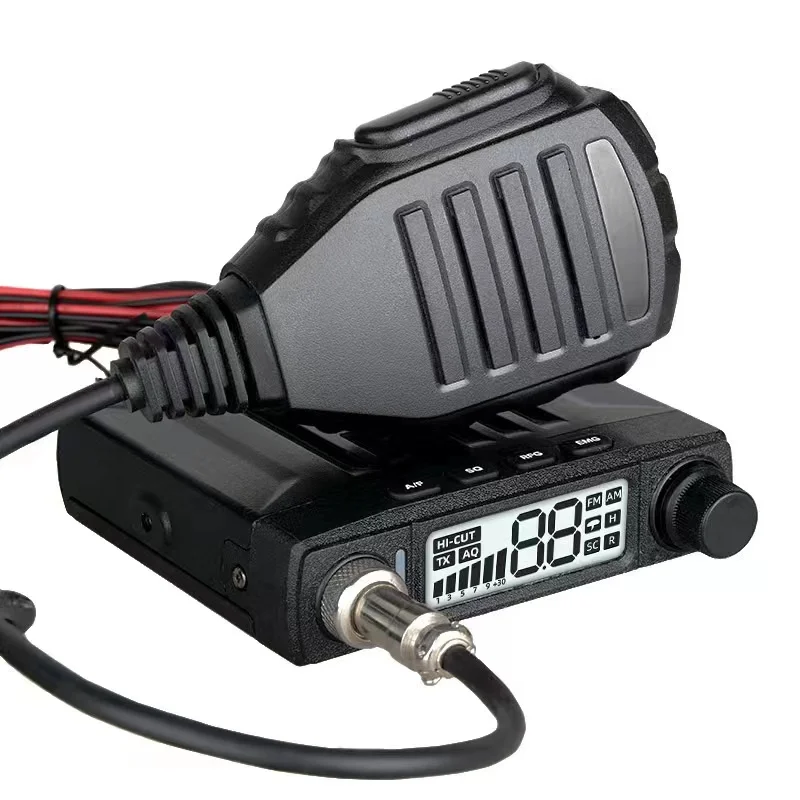 5W Cb-27 Walkie Talkie 12V/24V Ricetrasmettitore A Onde Corte Am/ Fm/ Ssb Veicolo Mouted Cb Autoradio