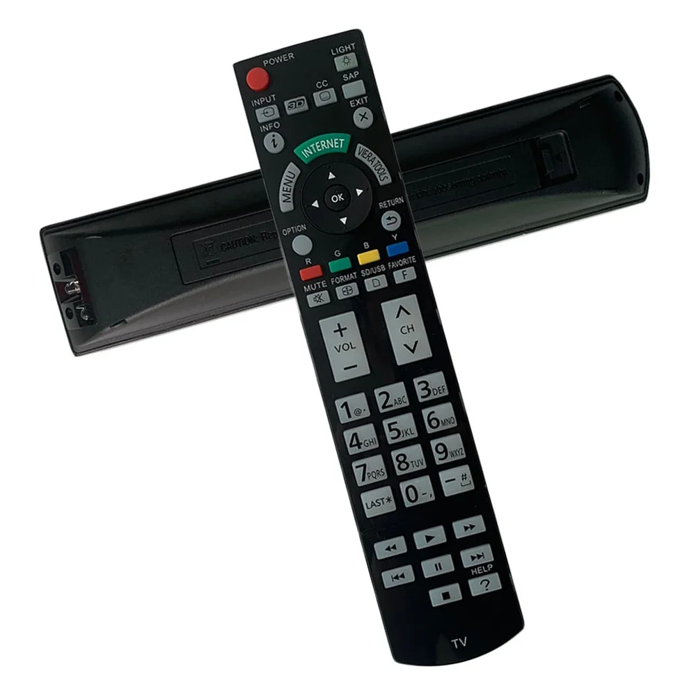 Telecomando Per Panasonic 4K Uhd Hdtv Tv Tcl4Dt50 Tcl47Dt50 Tcl55Dt50 Muslimatexlimatextcp65Gt50 Tcp60Gt50 Tcp55Gt50