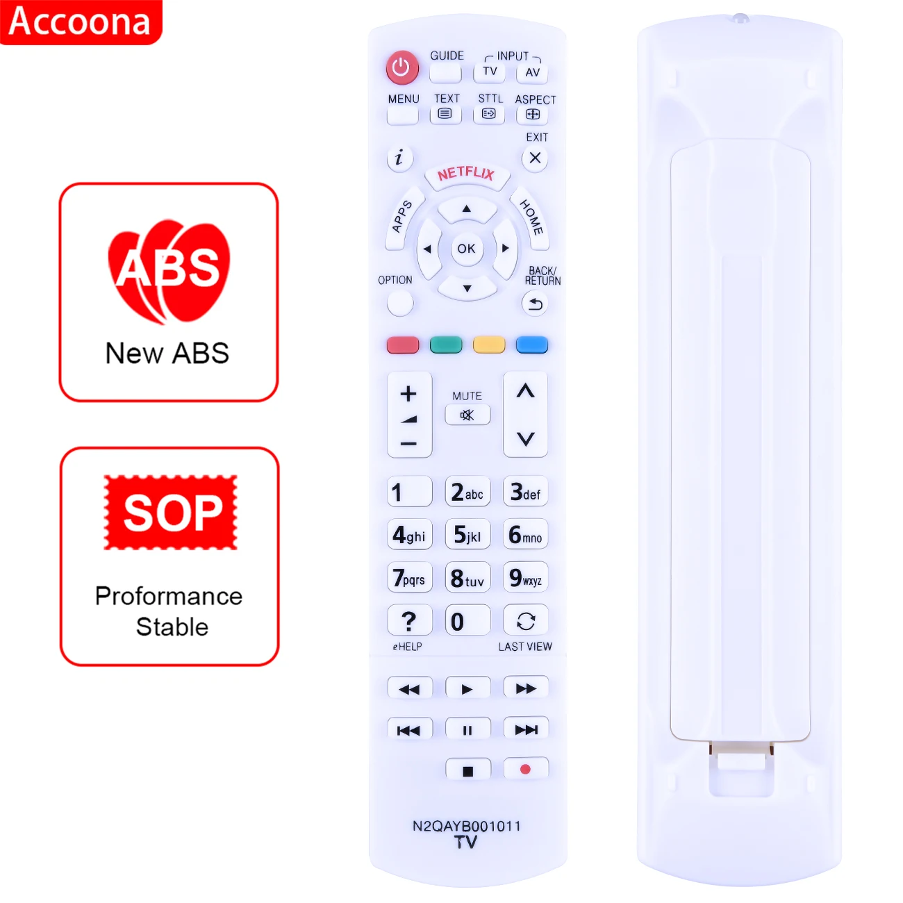 Muslimfor Panasonic Smart Tv Telecomando Tx-40Cs610, Tx-40Csw614
