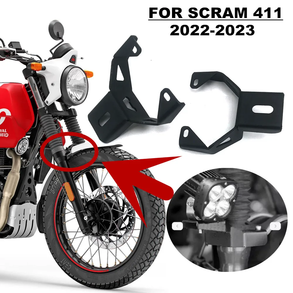 Per Himalaya 411 Himalaya Scram 411 Scram411 Sb6 2022 2023 Staffa Fendinebbia Per Moto