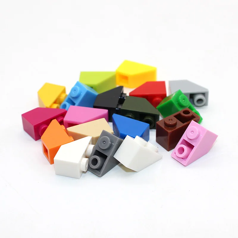 Building Blocks Technical Moc Parts Slope Invertito 45 ° 2X1 Slope Anti-Bevel Bricks Compatibile Con 3665 Giocattoli Fai Da Te Per Bambini