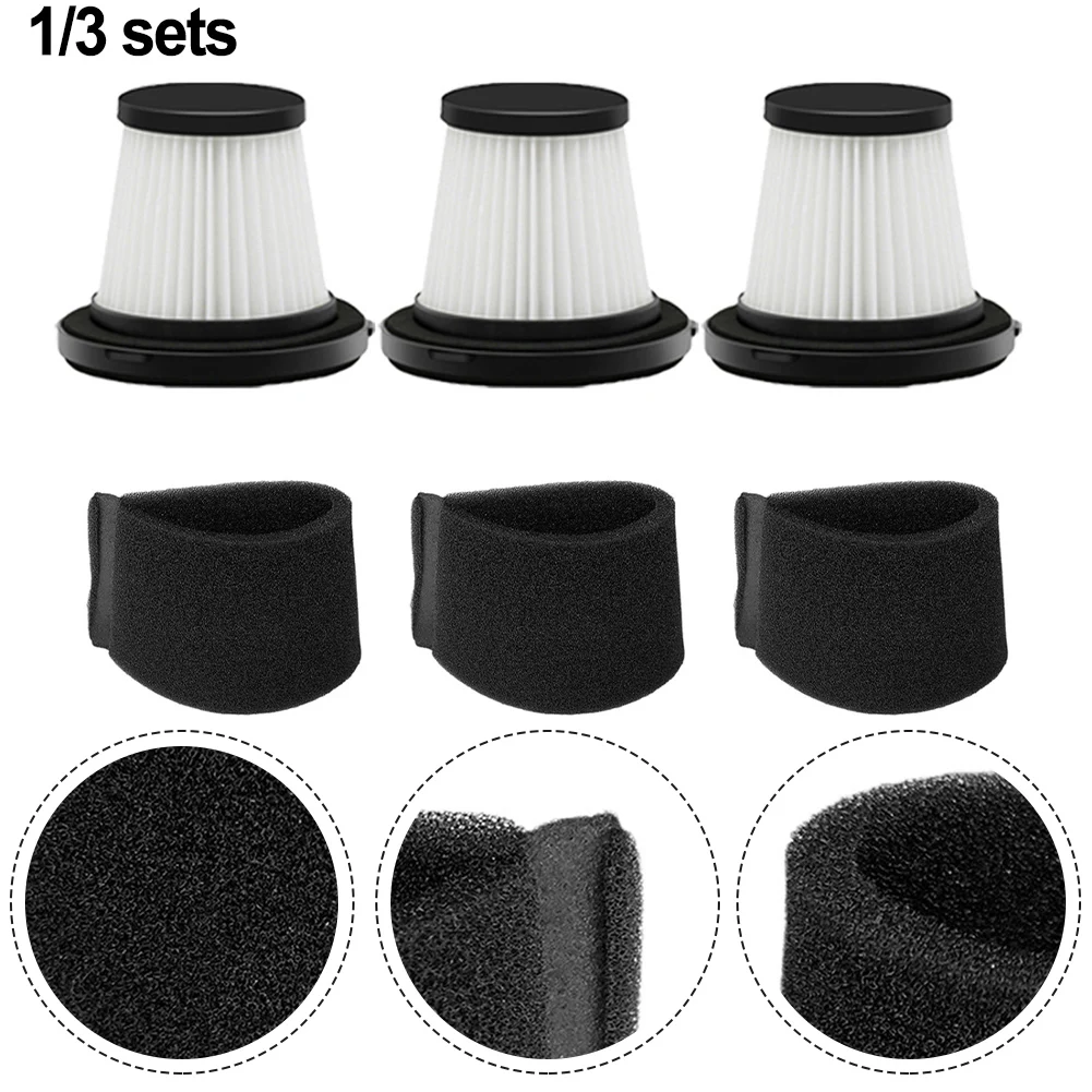 Filtro 1/3 Pezzi Per Filtri Russell Taylors E Filtri A Manicotto In Schiuma Per Accessori Per Aspirapolvere Per Uso Domestico Russell Taylors Z6