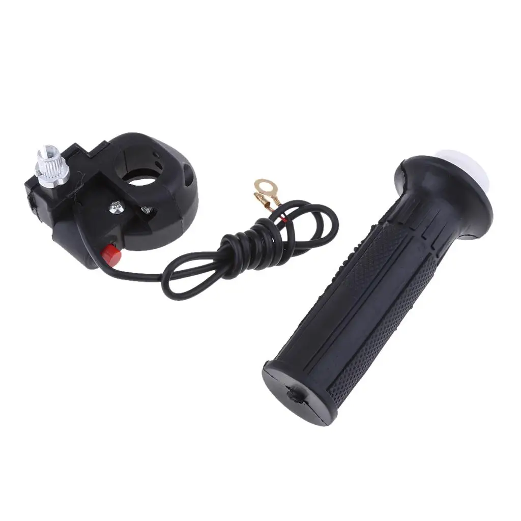 Moto Universale 47 49Cc Mini Moto Dirtbike Twist Throttle Grip Stop Kill Switch & Cable 22Mm