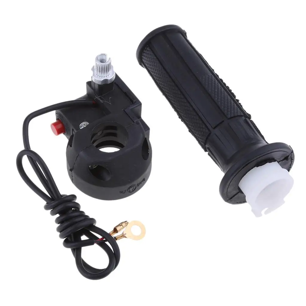 Moto Universale 47 49Cc Mini Moto Dirtbike Twist Throttle Grip Stop Kill Switch & Cable 22Mm