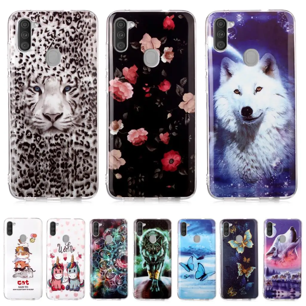 Fiori Luminosi Tpu Protector Per Ajax Huawei Honor Caso 8S Movil Sfor Huawei Cellulare Y5 2019 Honor 8A 10 Lite Plastica Custodie