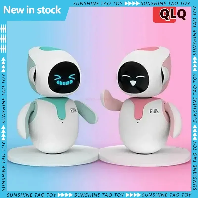 Eilik Smart Pet Robot Ai Interazione Emotiva Compagno Pet Robot Lunga Durata Della Batteria Regali Per Desktop Giocattolo Casa Il Robot Donna