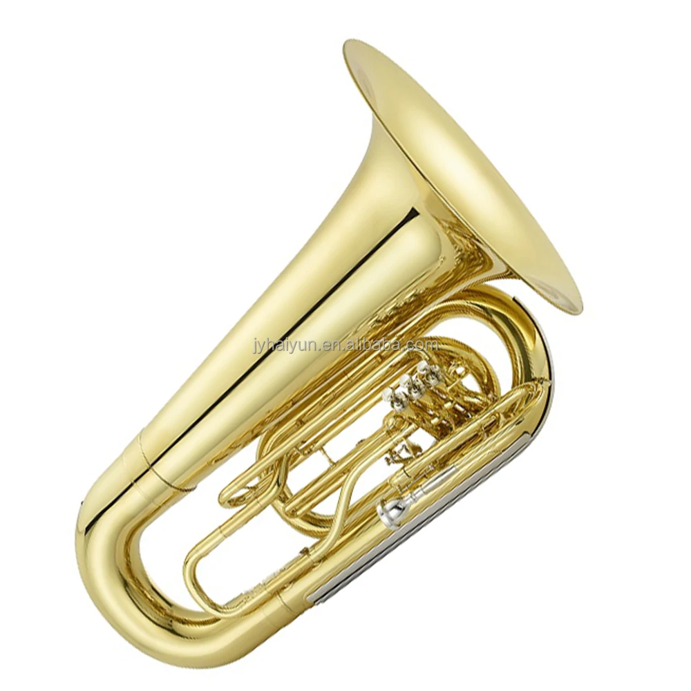 Seasound Oem Cheap Bb Key Gold 4 Pistoni Strumento Da Marcia Tuba Jytu0754