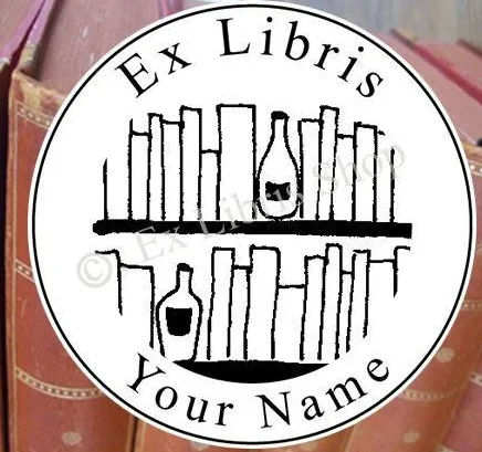 Custom Ex Libris Embosser Timbro Con Il Contenitore Di Regalo, Personalizzato Embosser, Ex Libris Acciaio Embosser, Timbro, Progettare Il Proprio Logo