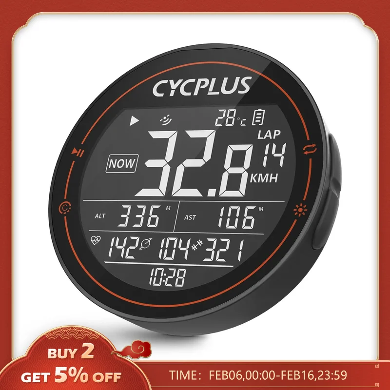 Cycplus M2 Wireless Gps Bicicletta Computer Ant + Bluetooth Ciclismo Bici Da Strada Mtb Misuratore Di Velocità Impermeabile Cadenza Accessori Di Alime