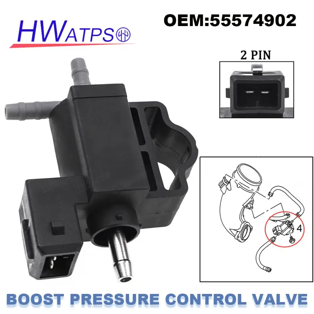 Per Chevrolet Cruze Sonic Trax Aveo Opel Adam Astra H Cascada Corsa D Turbocompressore Attuatore Elettrovalvola 7.03833.02.0 55574902