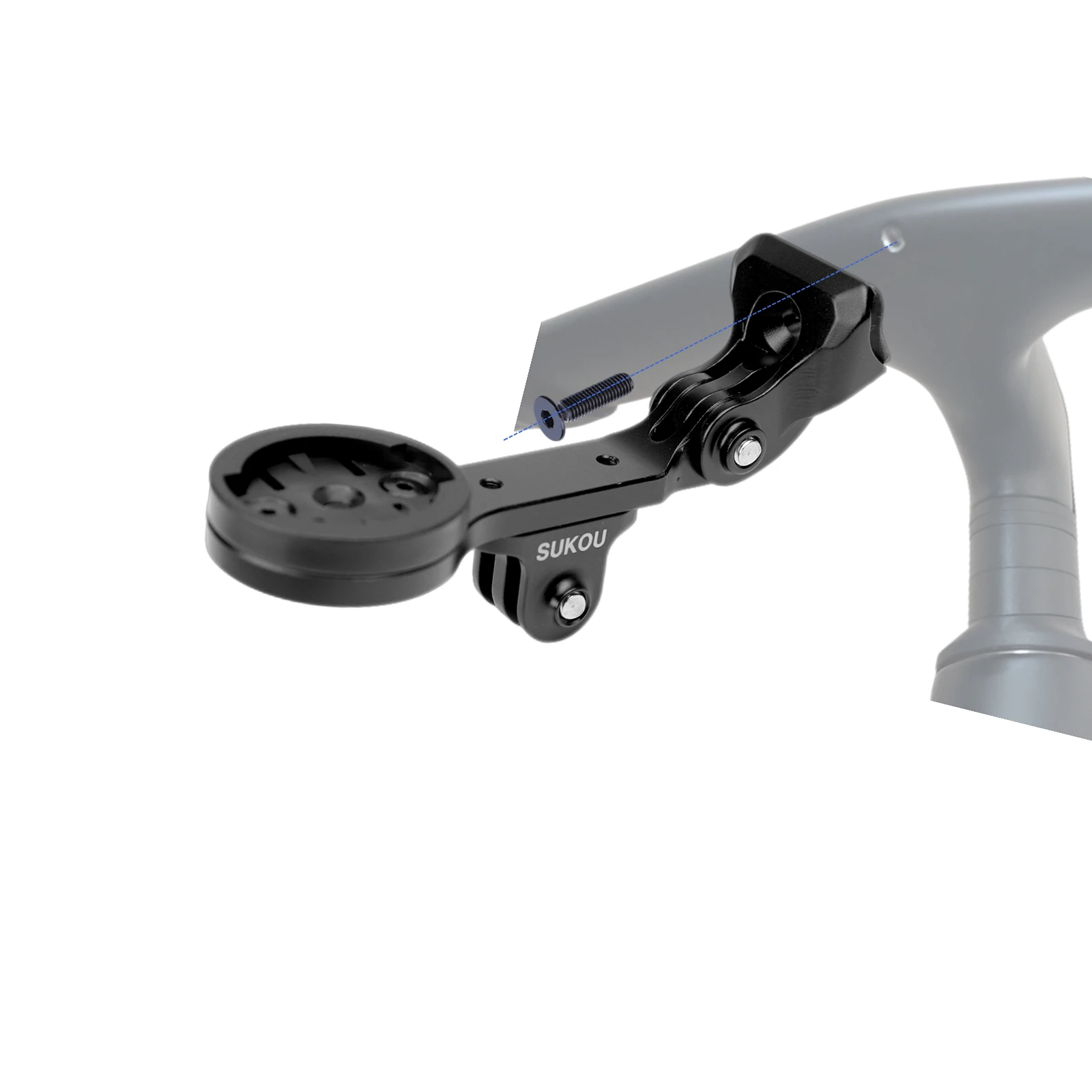 New Bike Gopro Combo Mount Holder Per Trek Madone Slr7 Code Meter Staffa Blendr Madone Per Xoss/Garmin/Wahoo/ Bryton