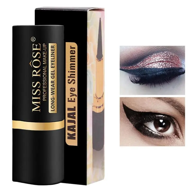Eyeliner In Gel Nero Nero Opaco Matita Per Eyeliner Matita Per Eyeliner Impermeabile A Prova Di Sbavature Tutto Il Giorno Eyeliner Trucco Penna Per Ey