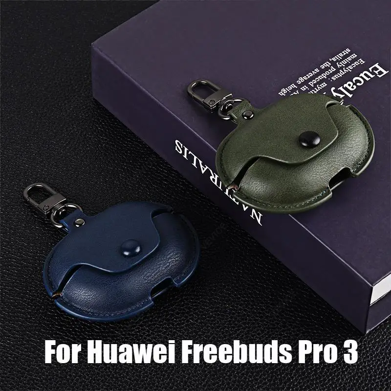 Custodia In Pelle Per Huawei Freebuds Pro 3 Pro 2 Cover Per Huawei Freebuds 5I Freebuds 4I 4 Freebuds Se Custodie Per Cuffie Fundas Shell