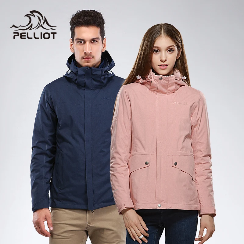 Pelliot Camping Turismo Giacche Da Donna Giacche Da Trekking Da Uomo Invernali Giacche A Vento Cappotto Autunnale Antivento Da Donna Caldo Impermeabil