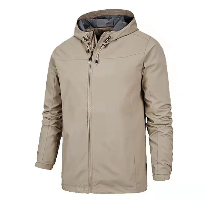 Cappotti Da Pesca Da Campeggio Impermeabili Traspiranti Con Cappuccio Giacca A Vento Uomo Donna Giacche Da Trekking Resistenti All'Usura Arrampicata U