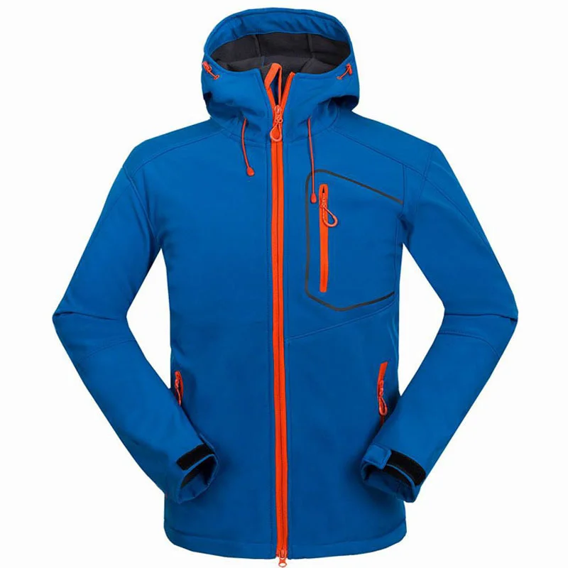 Giacca Softshell Da Uomo Windstopper Impermeabile Escursionismo Giacche Da Alpinismo Cappotti Invernali Spessi All'Aperto Trekking Campeggio Sci 6014