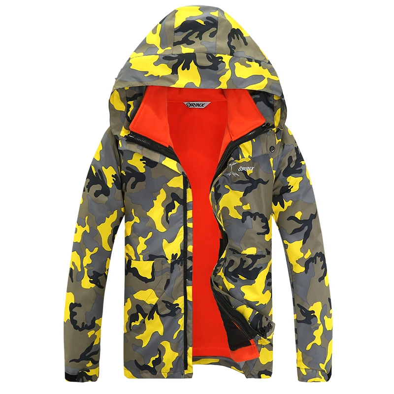 Giacca A Vento Da Donna Da Uomo Giacca Con Cappuccio Autunno Inverno Impermeabile Traspirante Giacca Staccabile Da Esterno Giacca Da Sci Da Trekking I