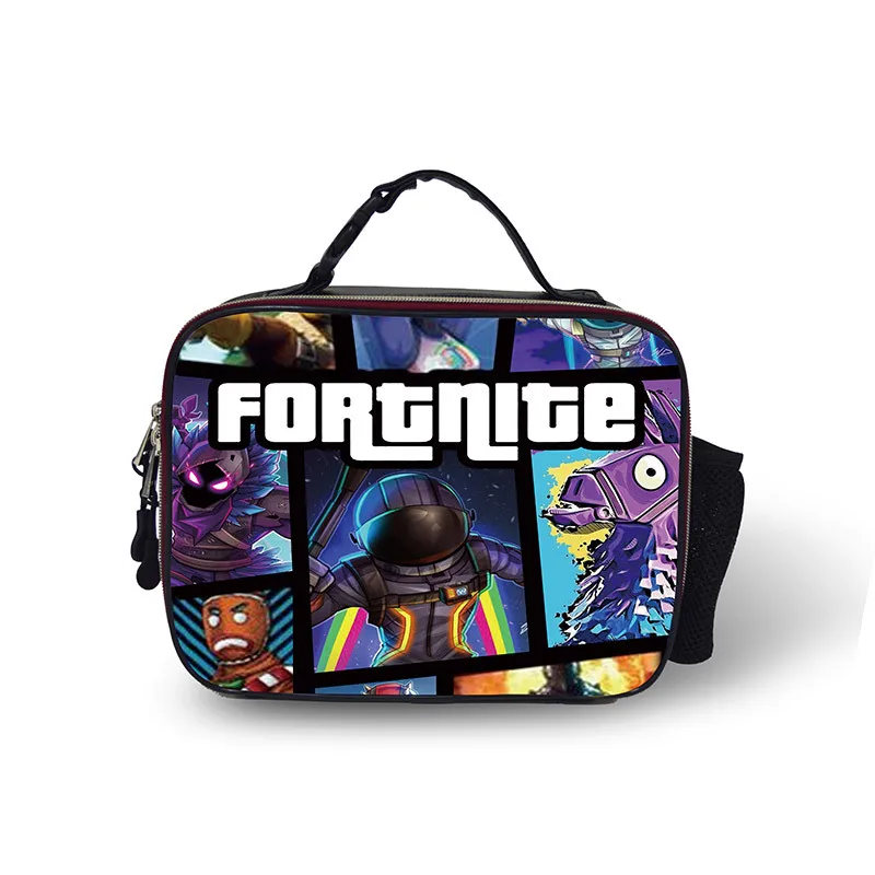 Borsa Per Il Pranzo Isolata Termicamente In Pelle Fortnite Isolata Bento Bag Contenitore Per Pasti Isolato