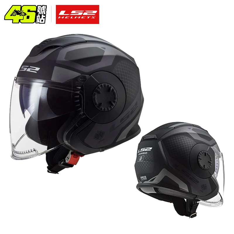 Capacete Ls2 Verso Open Face Moto Rcycle Casco Ls2 Of570 Caschi Casque Moto Casco Certificazione Ece