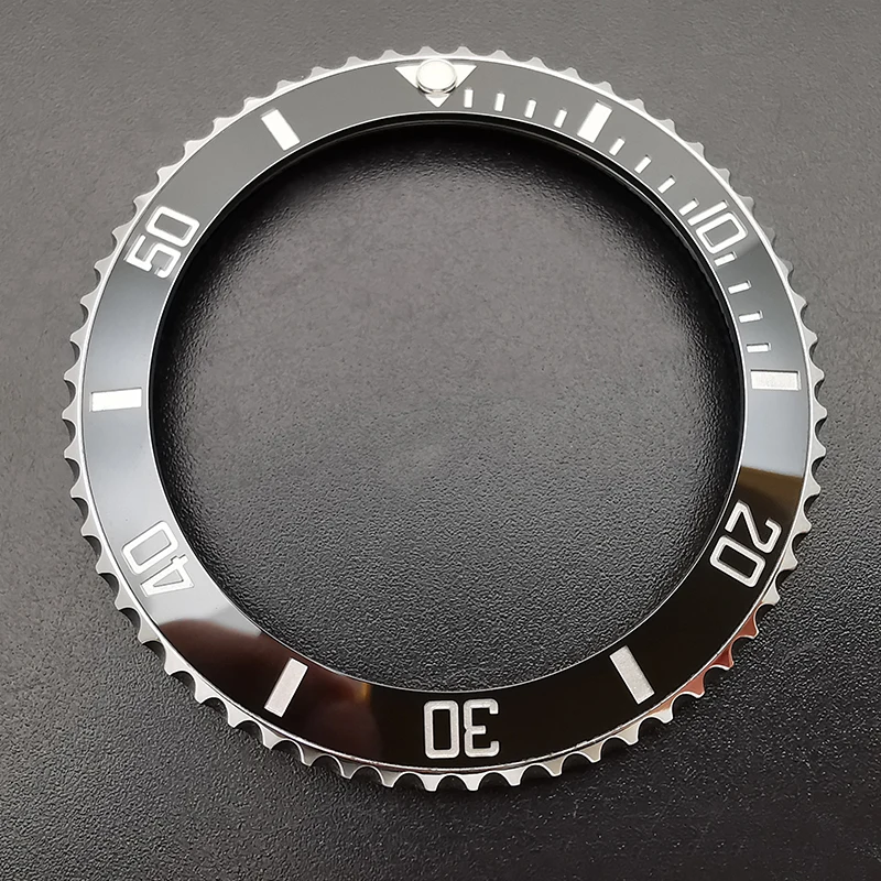 Castone In Ceramica Super Pulita Di Fabbrica Per Submariner Da 40Mm 116610Ln, Parti Di Orologi Aftermarket