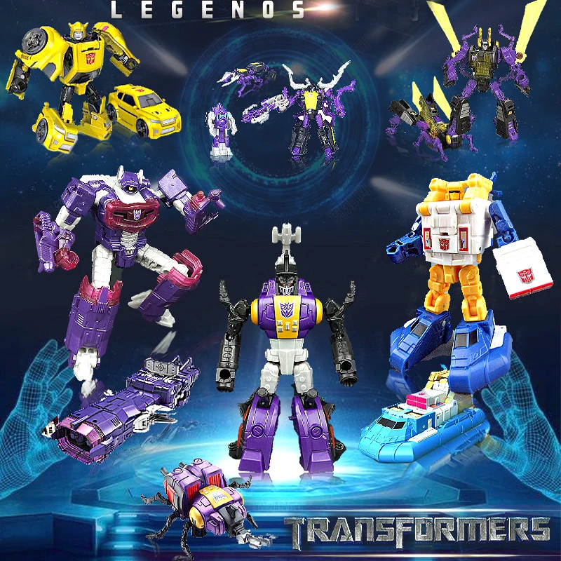 Y Transformers Mini Commander Level G Series Toys Anime Bumblebee Cliffjumper Windcharger Wreckgar Action Figures Model Toy