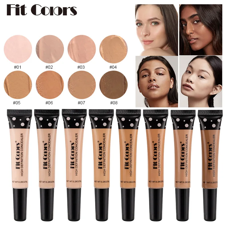 Face Make Up Concealer Acne Contour Palette Makeup Contouring Foundation Waterproof Full Cover Crema Per Occhiaie