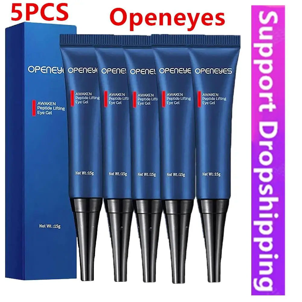 5X Awake Peptide Lifting Eye Gel Men Eye Cream Fine Dark Care Lines Circles Eye Cream Eye Gonfiori Under Moistur Q5U2