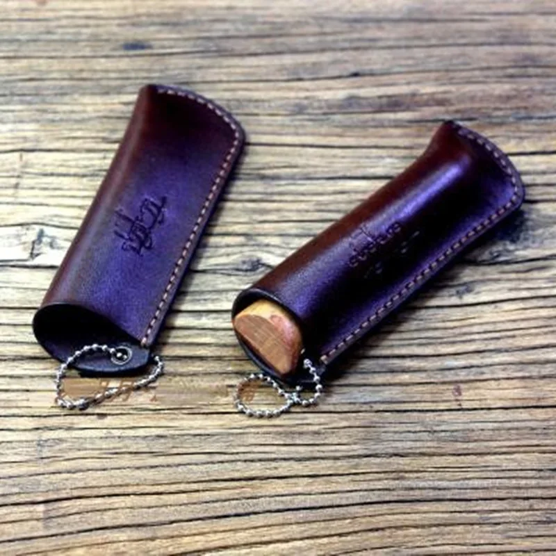 Fodero In Pelle Pieghevole In Vera Pelle Conciata Al Vegetale Fatto A Mano Per Opinel No.5 No.6 No.7 No.8 No.9