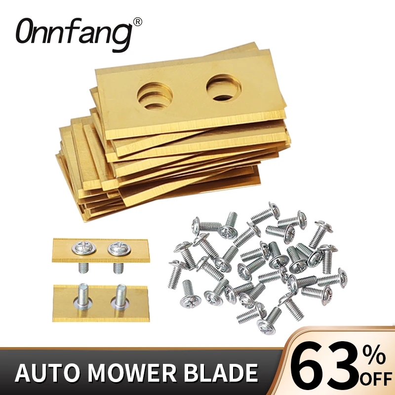 Onnfang Sostituzione Lawn Mover Blade Garden Lawn Robot Blade Per Worx Landroid Robot Mower Automatic Moving Machine Essential