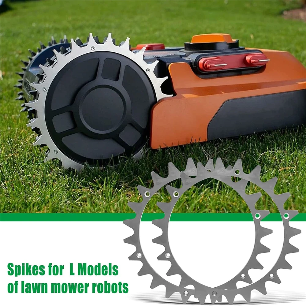 Trazione Robot Falciatrice Ruote Ausiliarie Migliorate Punte Robotiche Per Worx Landroid L Robot Tosaerba Trazione Accessori Ruota