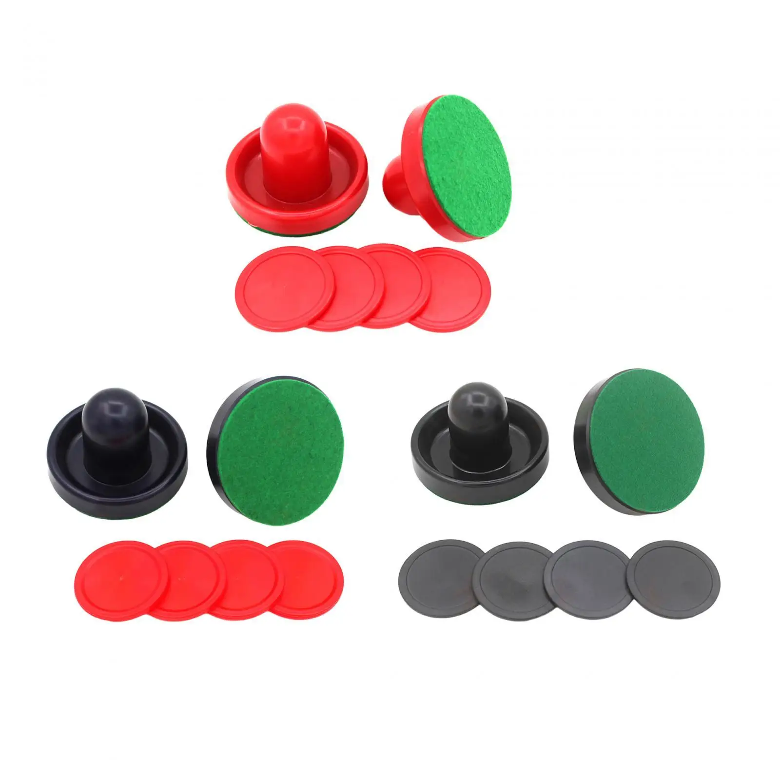 Air Hockey Pushers E Air Hockey S Feltro Air Hockey Striker Goal Maniglie Pushers Family Game Sostituzione Per Tavoli Da Gioco