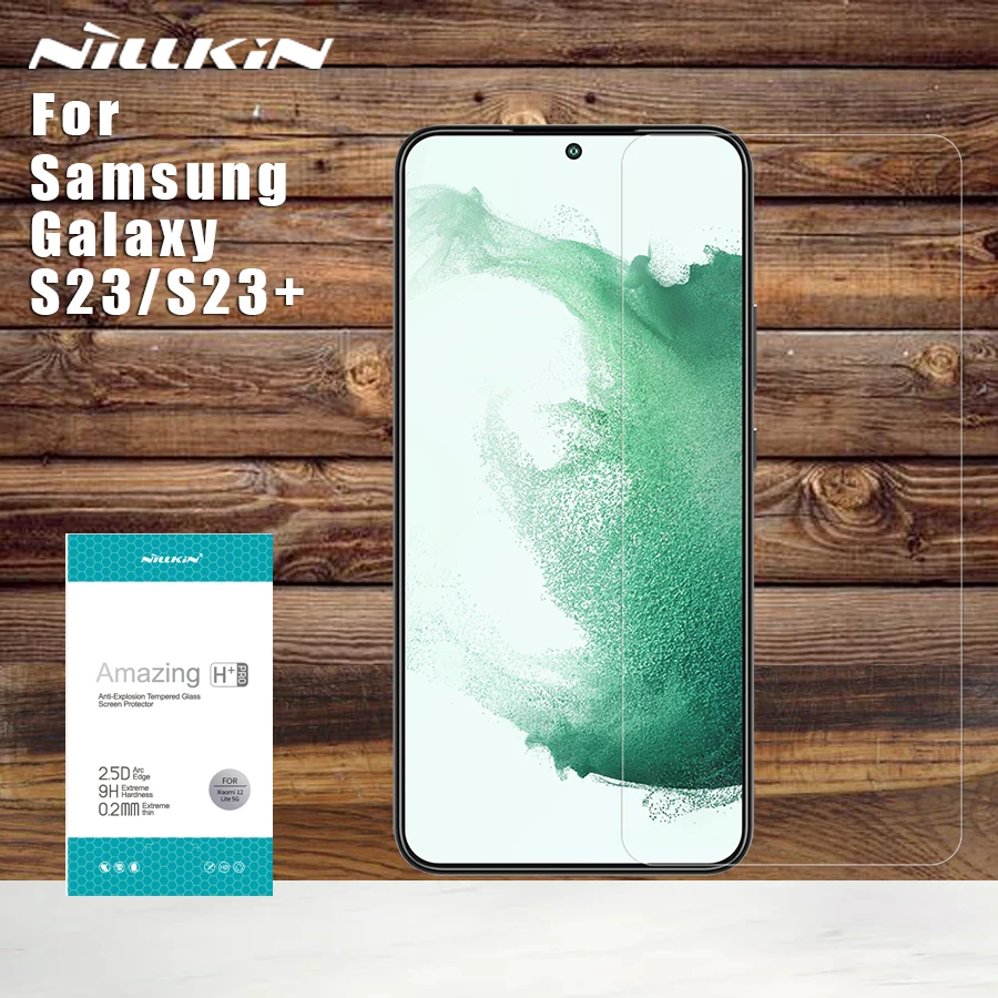 Nillkin Per Samsung Galaxy S23 / S23 Plus 5G Vetro Temperato 9H Pro Plus Proteggi Schermo Per S23 Plus