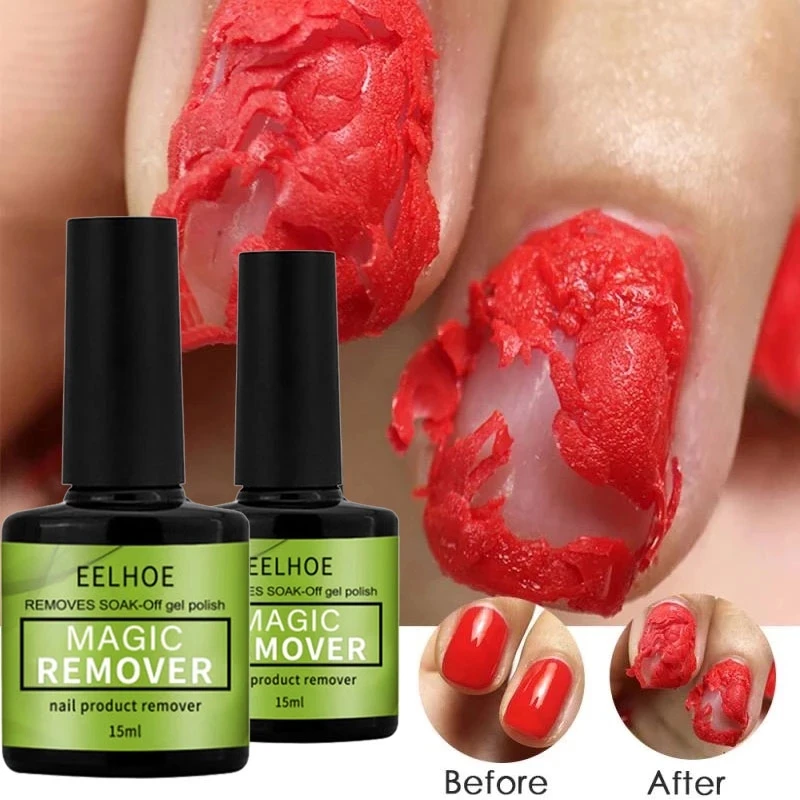 15Ml Magic Remover Nail Gel Polish Remover Uv Gel Polish Elimina Magic Burst Nail Gel Remover Smalto Semipermanente, Uyy