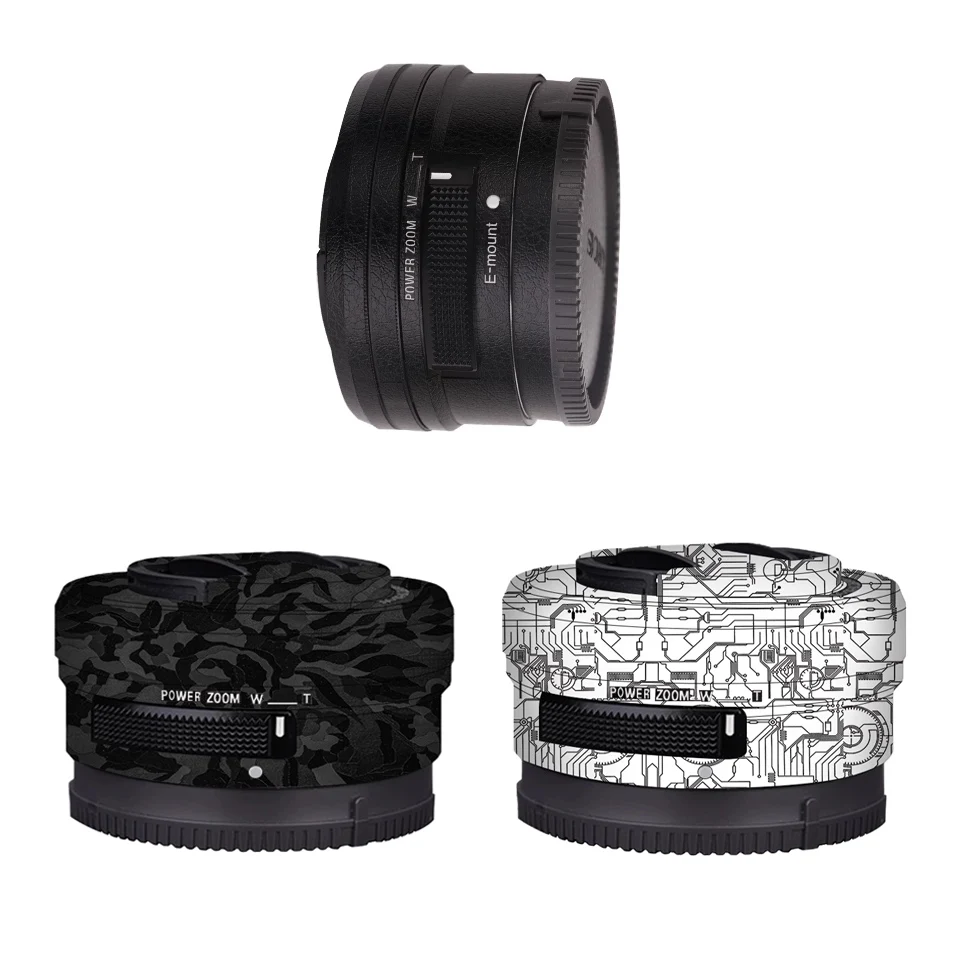 Per Sony E Pz 16-50Mm F3.5-5.6 Selp1650 E16-50 Anti-Scratch Camera Lens Sticker Coat Wrap Pellicola Protettiva Skin E Coat Wrap Decal