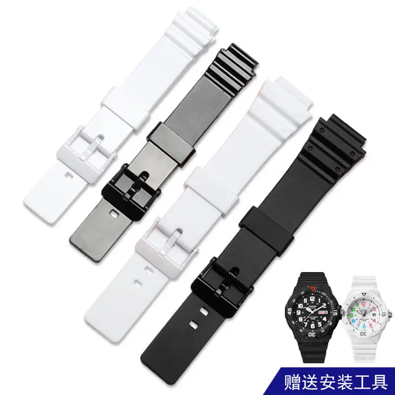 Cinturino Per Orologio In Resina Per Cinturino Casio Mrw-200H S300 Lrw-200H Accessori Per Orologi