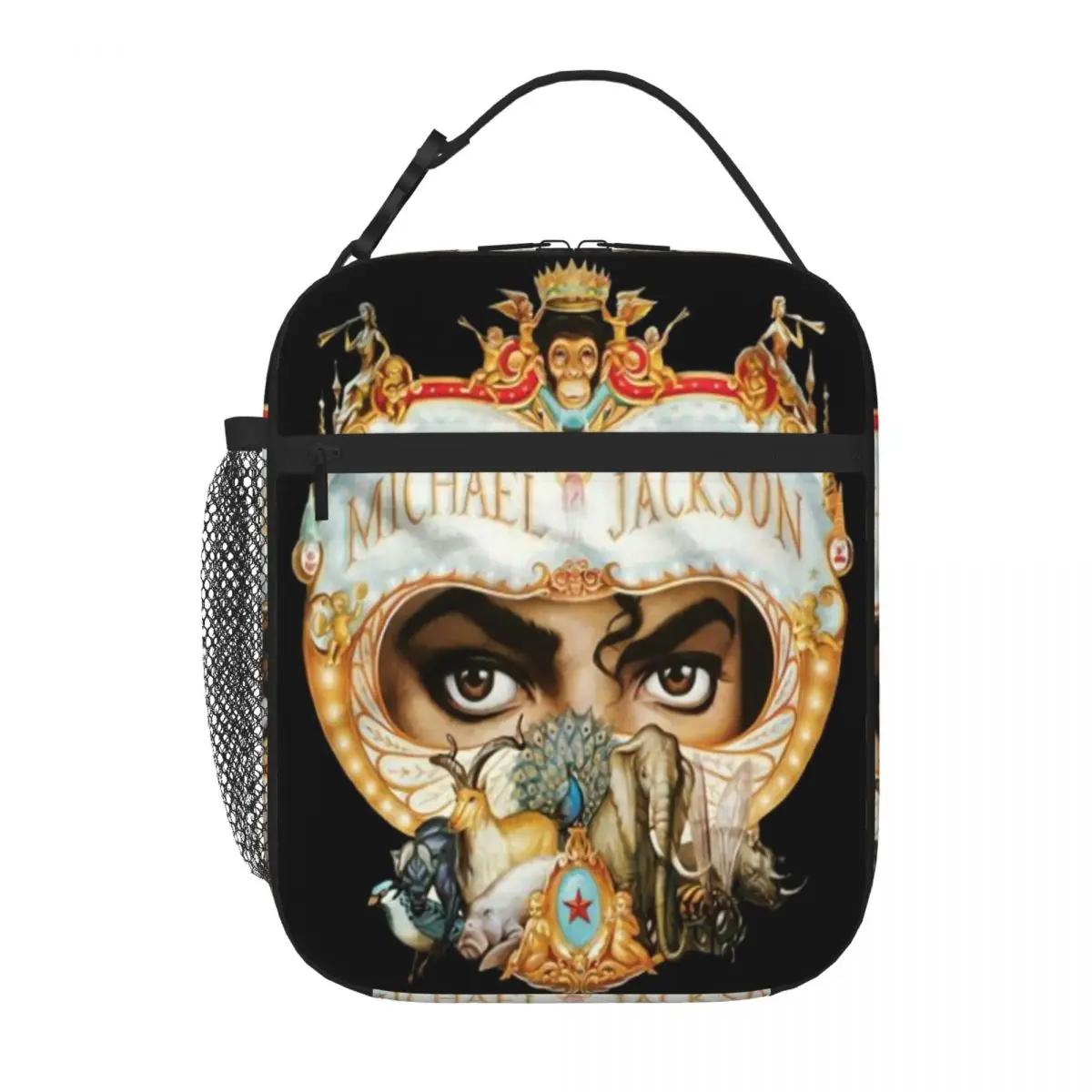 Michael Jackson Dancy Black New Famous Lunch Tote Picnic Bag Lunch Bags Bags Borsa Termica Per Il Pranzo