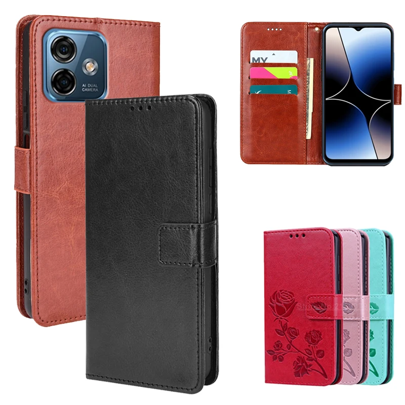 Custodia In Pelle Di Lusso Per Ulefone Note 16 Pro Cover Per Telefono Portafoglio Capa Etui Coque Funda Movil Para Ulefone Note 16 Pro Muslimah Navix 