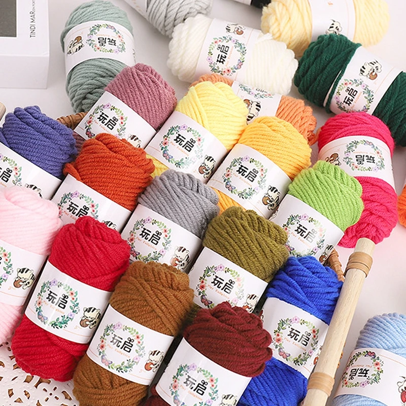 10G Baby Milk Cotton Knitting Filati Filati Filati Di Lana Lavorati A Maglia Per Filati Di Cotone All'Uncinetto Per Maglione Coperta Cappello Bambola 