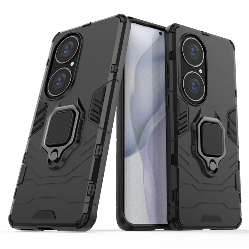 Per Huawei P50 Pro Custodia Per Huawei P50 P40 P30 Pro Cover Armor Antiurto Silicone Pc Paraurti Protettivo Per Huawei P50 Pro