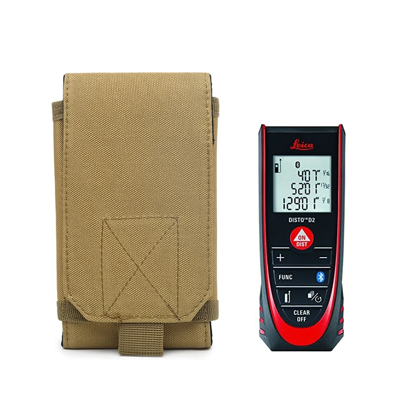 Borsa Da Cintura Portatile In Nylon Resistente Per Accessori Per La Misurazione Della Distanza Laser Leica Disto D2